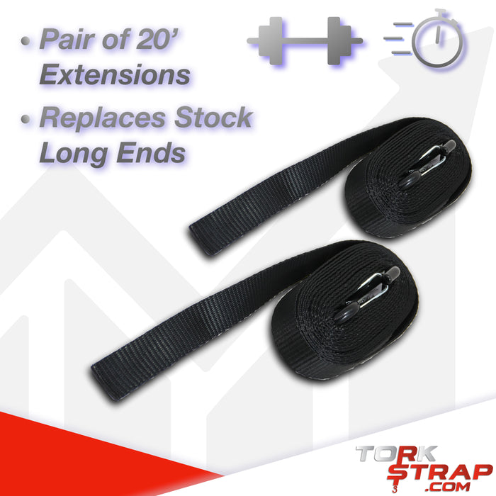 20 Foot Extension Ends (2-Pack)