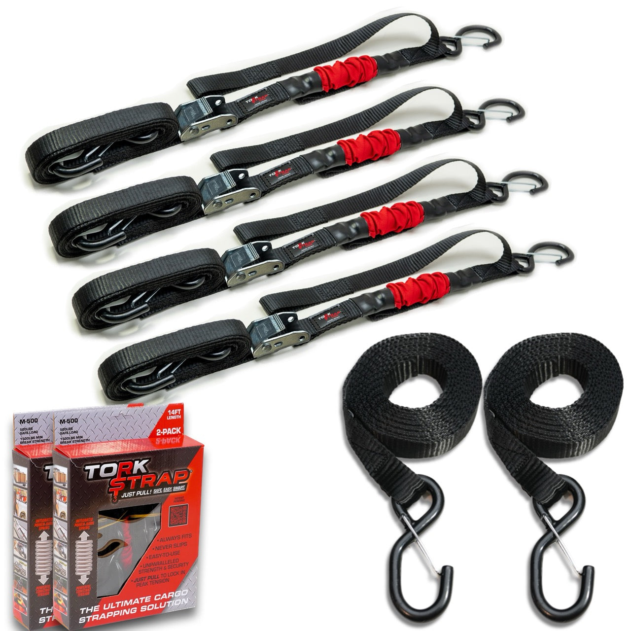 Model 500 Original + 2-Pack 20-Foot Extension Ends — TorkStrap