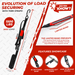 Tie down straps securing cargo with TorkStrap