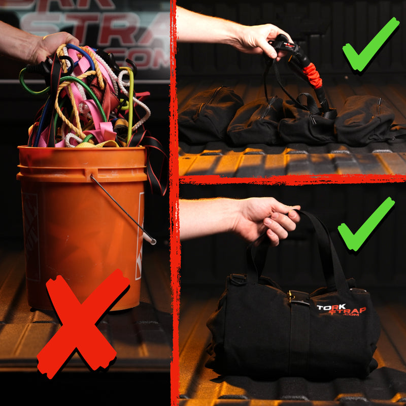 TorkBag™ Strap Organizing Carrier - Free Gift